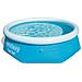Fast Set 57265 piscina fuori terra Piscina gonfiabile Piscina rotonda 2300 L Blu - Foto miniatura 1
