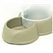 Dispenser Cibo Acqua 1,6L Per Animali Modello 700084 Colore Beige   - Foto miniatura 2
