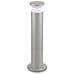 Piantana Moderna Torre Alluminio Grigio 1 Luce E27 15w Ip44 - Foto miniatura 1