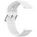 Cinturino Orologio In Silicone Per Garmin Forerunner 55 Garmin Vivoactive 3 White - Foto miniatura 3