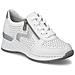 Leisure Trainers White Sneakers Pelle Scarpe Donna Bianco Eu 39, N4340-80 - Foto miniatura 1