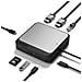 DUCD2 replicatore di porte e docking station per laptop Cablato USB 3.2 Gen 2 (3.1 Gen 2) Type-C Grigio, Nero - Foto miniatura 2