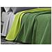Quilt Trapuntino Estivo 100gr Mq Bicolor Double Face Tinta Unita Modello Cloe Matrimoniale Verde - Foto miniatura 3