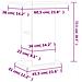 Supporto per Acquario 60,5x36x72,5cm Multistrato Rovere Marrone - Foto miniatura 8