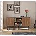 Brezno Credenza A 2 Porte Con 6 Spazi Di Stoccaggio 140 Cm - Foto miniatura 1