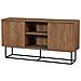 Brezno Credenza A 2 Porte Con 6 Spazi Di Stoccaggio 140 Cm - Foto miniatura 2