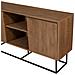 Brezno Credenza A 2 Porte Con 6 Spazi Di Stoccaggio 140 Cm - Foto miniatura 3
