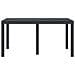 Tavolo da Giardino Antracite 150x100x73 cm in Poly Rattan - Foto miniatura 2
