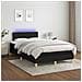 Letto a Molle con Materasso e LED Nero 120x190 cm in Tessuto - Foto miniatura 5