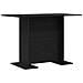Tavolo da pranzo  Nero Rovere 110x60x75 cm Legno ingegnerizzato - Foto miniatura 1