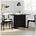 Tavolo da pranzo  Nero Rovere 110x60x75 cm Legno ingegnerizzato - Foto miniatura 2