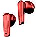 Auricolari Tws Wireless Bluetooth 5.3 Con Custodia Di Ricarica Bassi Profondi, Rosso - Foto miniatura 2