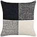 Set Di 2 Cuscini Laelia Cotone 45 X 45 Cm Nero Patchwork - Foto miniatura 3