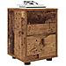 Comodino Legno vecchio 30,5 x 30 x 43 cm Legno multistrato - Foto miniatura 3