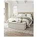 Pouf Organizer per riporre gli oggetti, Bianco Crema LSF277W01 - Foto miniatura 3