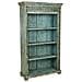 Libreria In Legno Blu 100x40x180 - Foto miniatura 1