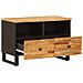 Mobile TV Marrone 70 x 33 x 46 cm Legno di mango massello - Foto miniatura 2