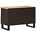 Mobile TV Marrone 70 x 33 x 46 cm Legno di mango massello - Foto miniatura 5