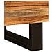 Mobile TV Marrone 70 x 33 x 46 cm Legno di mango massello - Foto miniatura 8