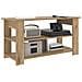 Supporto TV Rovere artigianale 100 x 40 x 50 cm - Foto miniatura 3