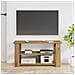 Supporto TV Rovere artigianale 100 x 40 x 50 cm - Foto miniatura 4
