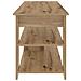 Supporto TV Rovere artigianale 100 x 40 x 50 cm - Foto miniatura 6