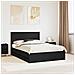 Struttura del letto Nero 160 x 200 cm Legno Ingegnerizzato - Foto miniatura 2