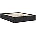 Struttura del letto Nero 160 x 200 cm Legno Ingegnerizzato - Foto miniatura 6