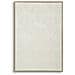 Dipinto Su Tela Semplicity B Materico Bianco Con Cornice, 80x120 Cm - Foto miniatura 1