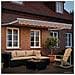 Tenda retrattile manuale con LED Blu e Arancione 3,5 x 2,5 m - Foto miniatura 3