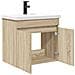Mobile bagno con rubinetto Rovere Sonoma 61 x 40 x 74,5 cm - Foto miniatura 4