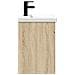 Mobile bagno con rubinetto Rovere Sonoma 61 x 40 x 74,5 cm - Foto miniatura 6