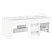 Letto Alto per Bambini 2 pcs Bianco 193 x 96,1 x 68,5 cm - Foto miniatura 1
