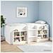 Letto Alto per Bambini 2 pcs Bianco 193 x 96,1 x 68,5 cm - Foto miniatura 2