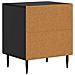 Armadio da Notte 2 pcs Nero 43 x 34,5 x 50 cm - Foto miniatura 7