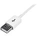 Cavo di prolunga USB 2.0 da 1 m A ad A - M / F, colore bianco - Foto miniatura 2