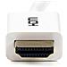 Cavo HDMI ad alta velocità da 5 m - Cavo Ultra HD 4k x 2k a parete CL3 bianco - HDMI a HDMI - M / M - Foto miniatura 3