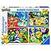 RVB06929 Puzzle 4x100 Bumper Pack - Pokémon - Foto miniatura 1