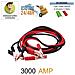 Cavi Collegamento Batteria Avviamento 3000 Amp Auto Camper Camion Moto Furgone - Foto miniatura 1
