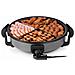 Padella Elettrica Grill Multifunzionale Pz-2964 1500 W 40 Cm - Foto miniatura 4