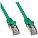 ICOC LS6-005-GREET - Cavo di rete Patch in rame Cat. 6 Verde SFTP LSZH 0,5m - Foto miniatura 2