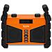 Digit Radio 230 OD Mobiles DAB + / FM Radio da cantiere con batteria e Bluetooth di audiostr eaming Arancione - Foto miniatura 2