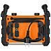 Digit Radio 230 OD Mobiles DAB + / FM Radio da cantiere con batteria e Bluetooth di audiostr eaming Arancione - Foto miniatura 4