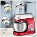 Impastatrice Planetaria Robot Cucina Multifunzione 1000w 5 Litri Rosso 1000w Clatronic Km 3709 - Foto miniatura 8