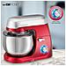 Impastatrice Planetaria Robot Cucina Multifunzione 1000w 5 Litri Rosso 1000w Clatronic Km 3709 - Foto miniatura 9