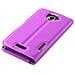 Custodia Compatibile Con Htc One X / X+ In Violetta Ametista - Coperchio Protettiva Con Chiusura Magnetica, Funzione Stand E Tasca Per Le Carte - Foto miniatura 8