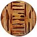 Tavolo Pranzo Tondo 175x75 Cm Legno Di Acacia Finitura Sheesham - Foto miniatura 4