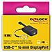 63939 cavo di interfaccia e adattatore USB Type-C mini DisplayPort Nero - Foto miniatura 3