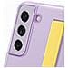 Cover Galaxy S21 Fe Originale Slip Strap Cover Traslucida - Lavender - Foto miniatura 2