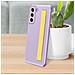 Cover Galaxy S21 Fe Originale Slip Strap Cover Traslucida - Lavender - Foto miniatura 3
